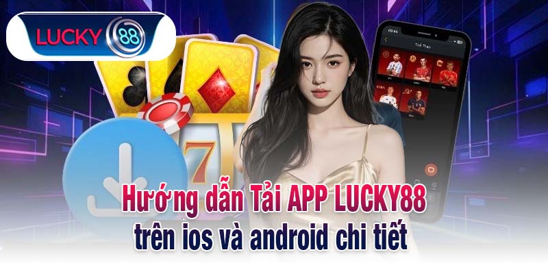 Hướng dẫn Tải APP LUCKY88 trên ios và android chi tiết